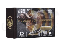 .416 / 10,6 mm 400 gr / 25,9 g Federal Trophy Bonded Sledgehammer Solid Geschosse 25 Stück