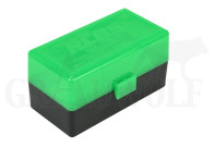 RCBS Klappdeckelbox für 50 Patronen .223 Remington etc.