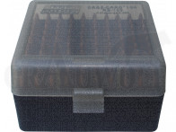 MTM Klappdeckelbox RS-100 grün-schwarz für 100 Patronen: .222 etc.