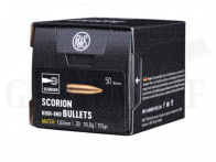 .308 / 7,62 mm 155 gr / 10,0 g RWS Scorion HPBT Match Geschosse 50 Stück