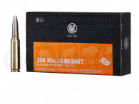 .308 Winchester 147 gr / 9,5 g RWS Cineshot Patronen 50 Stück