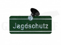 Dr. Gmünder Autoschild Jagdschutz