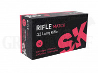 .22 lfb 40 gr / 2,6 g SK Schönefeld Rifle Match Patronen 50 Stück