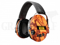 Sordin elektronischer Gehörschutz Supreme Pro X LED orange camouflage