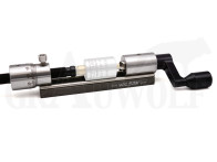 Wilson Hülsentrimmer Edelstahl mit Mikrometereinstellung und TiN Fräskopf