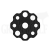 Area 419 Hybrid Kopfplatte Zero Turret 8 Stationen 7/8" und 1 1/4"