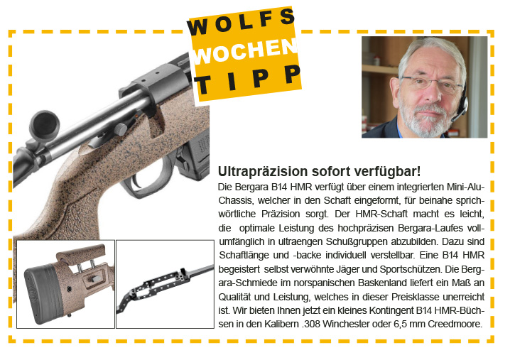 Grauwolf Wochentipp - Bergara B14 HMR
