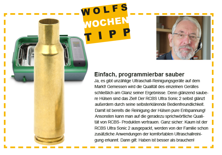 Grauwolf Wochentipp - Hülsenreinigung RCBS